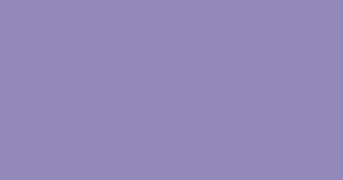#9387b9 purple mountains majesty color image
