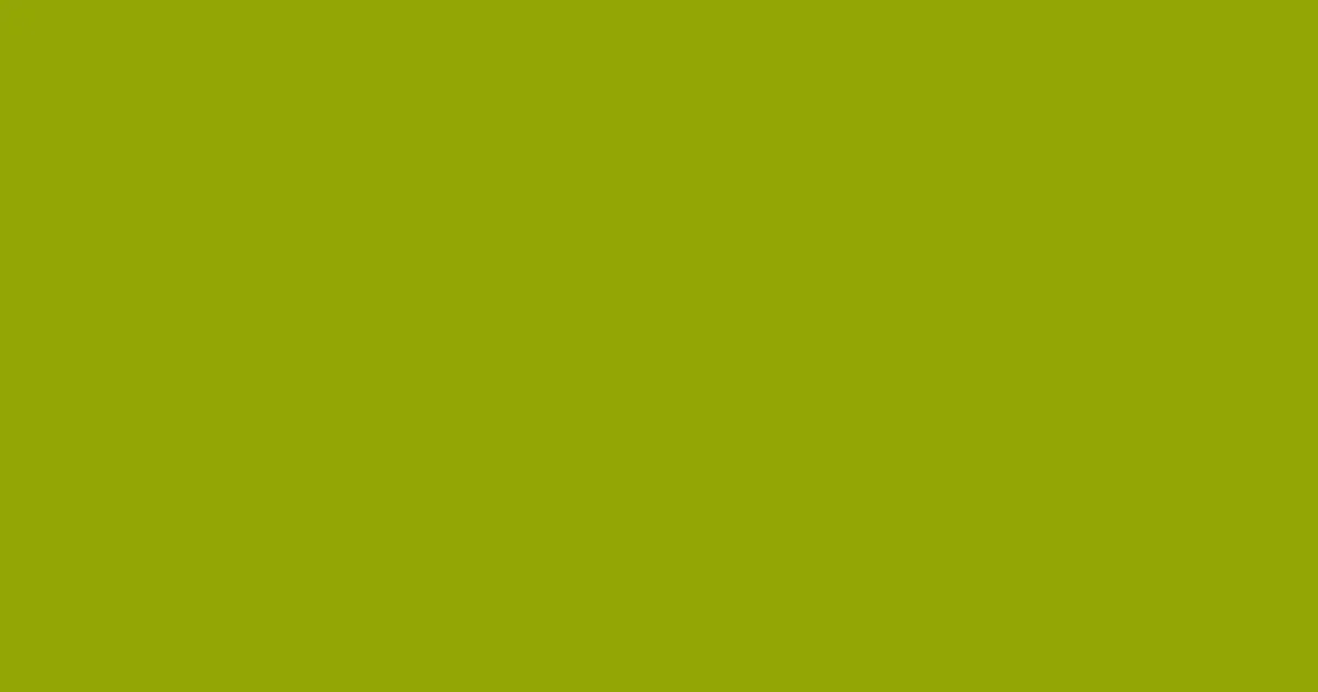 #93a605 pistachio color image