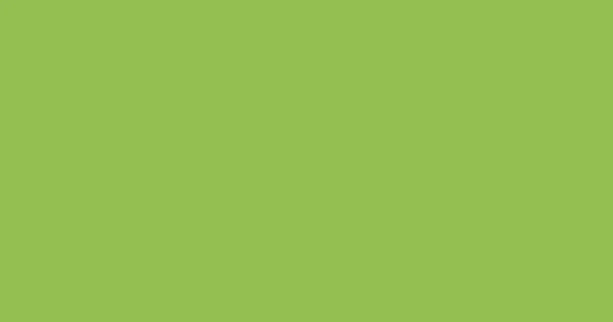 #93bf51 celery color image
