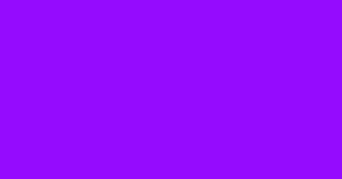 #940bfd electric violet color image