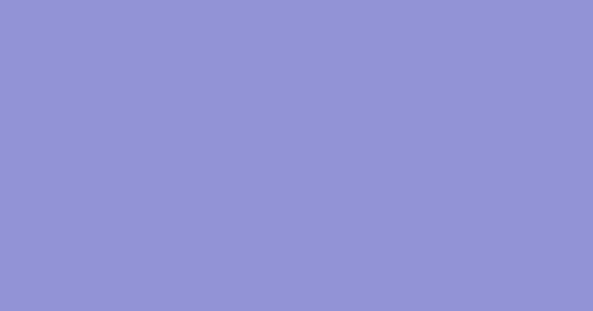 #9492d7 cold purple color image