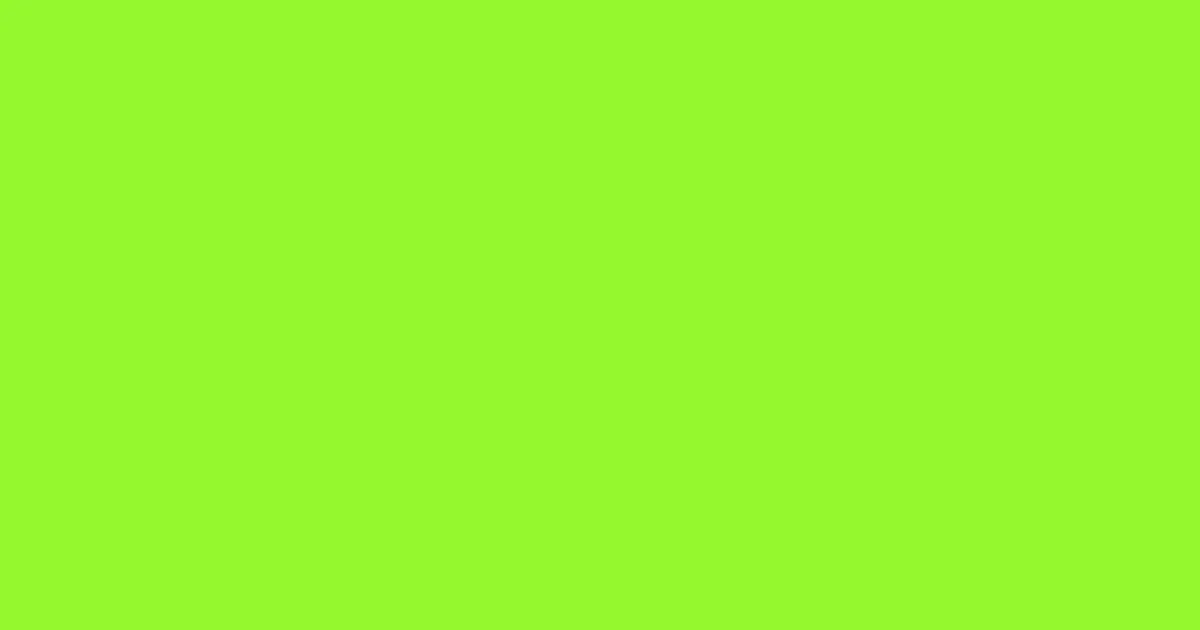 #94f82d green lizard color image