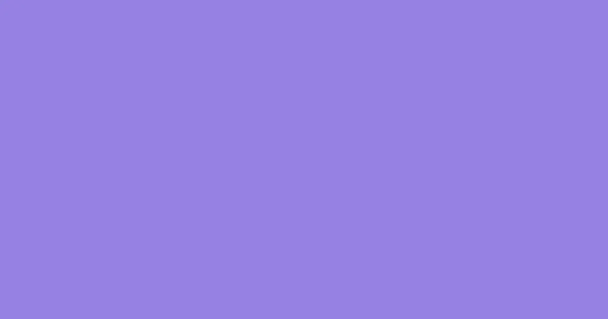 #9581e3 medium purple color image