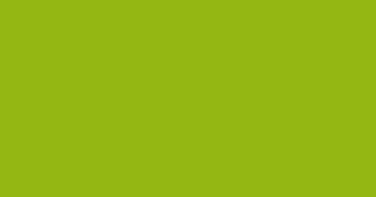 #95b710 pistachio color image