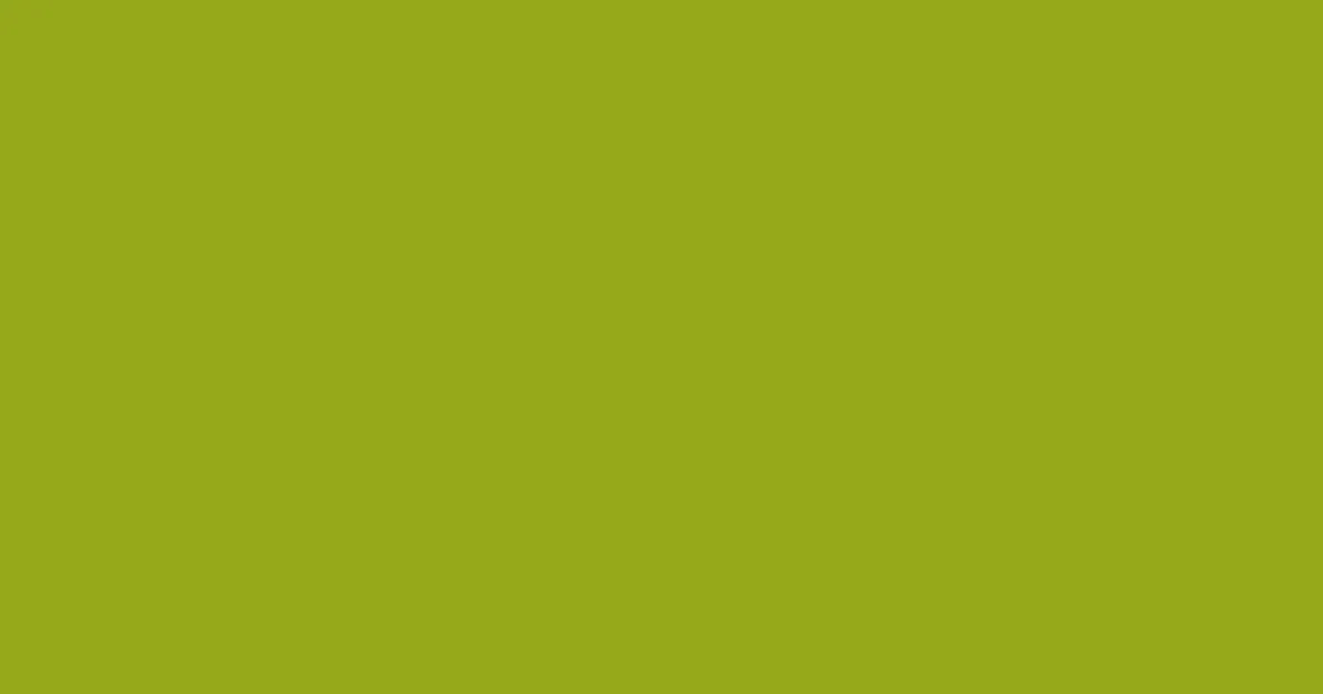 #96a91b citron color image