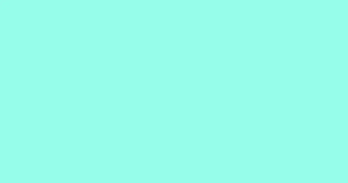 #96fdea aquamarine color image