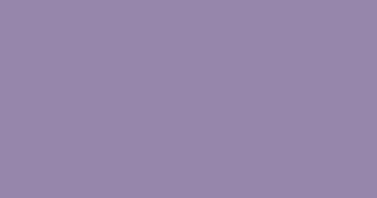 #9785ab amethyst smoke color image