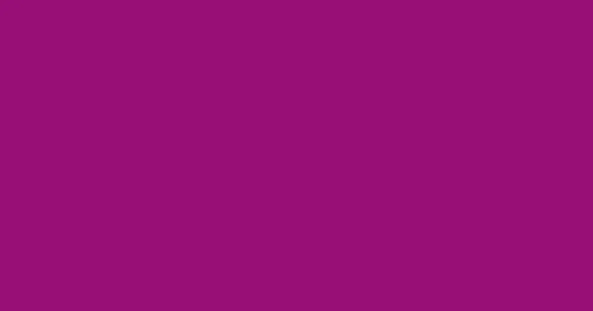 #980f77 violet eggplant color image