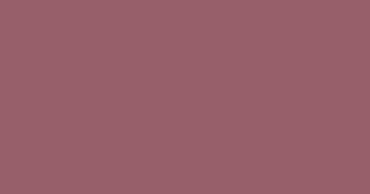#985f68 rose dust color image