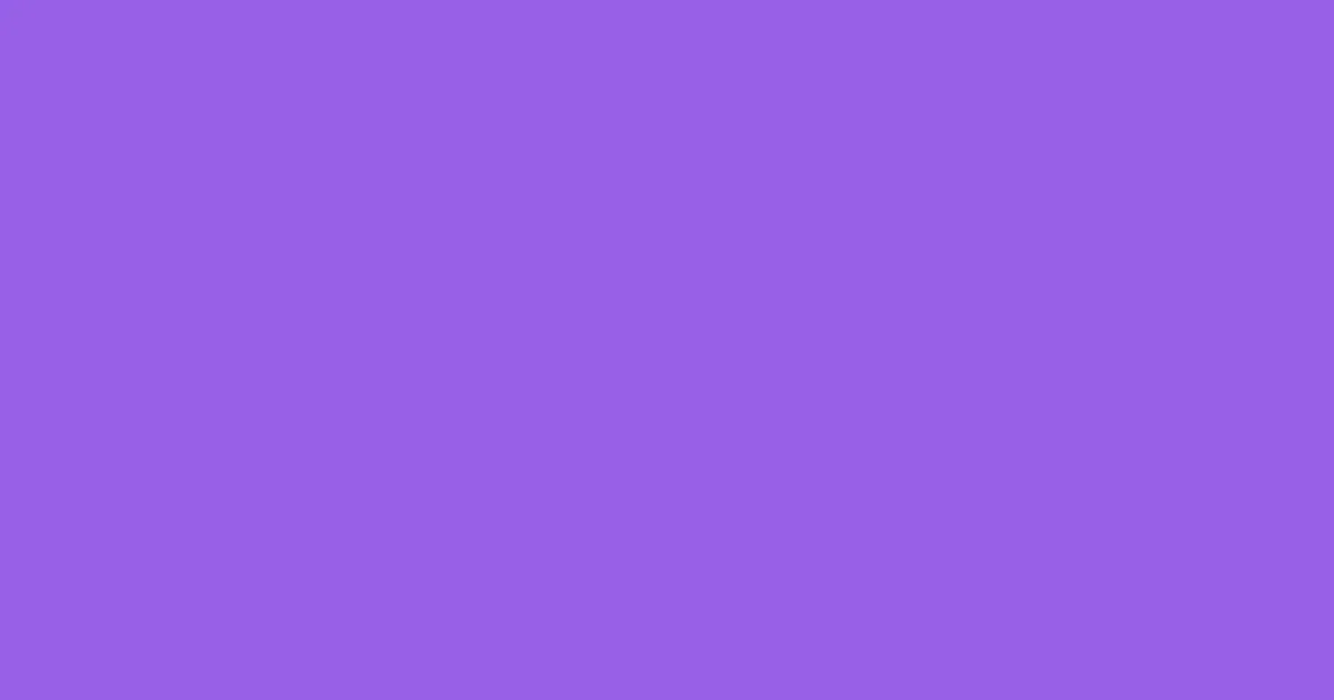 #985fe7 medium purple color image