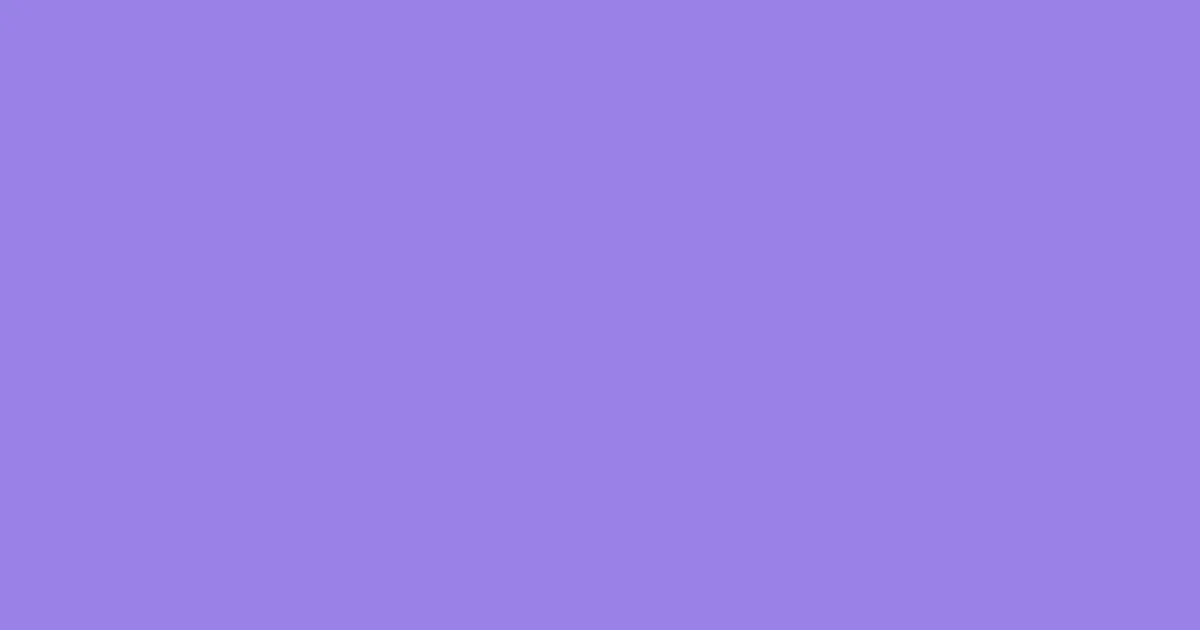 #9882e7 dull lavender color image