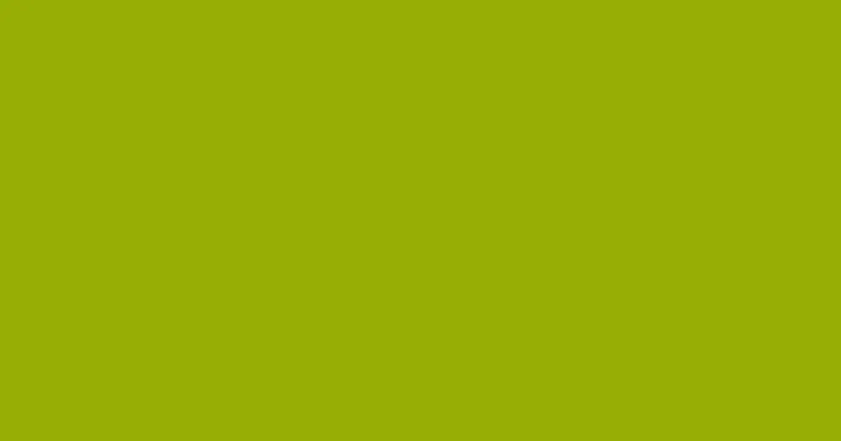 #98ae06 pistachio color image
