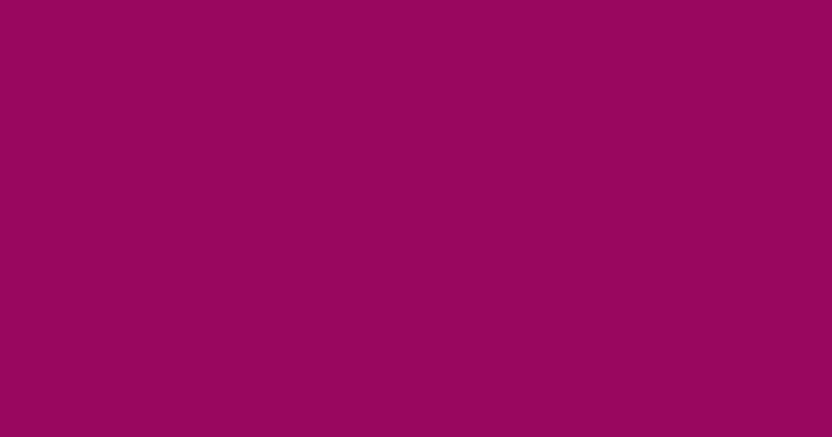 #99065f cardinal pink color image