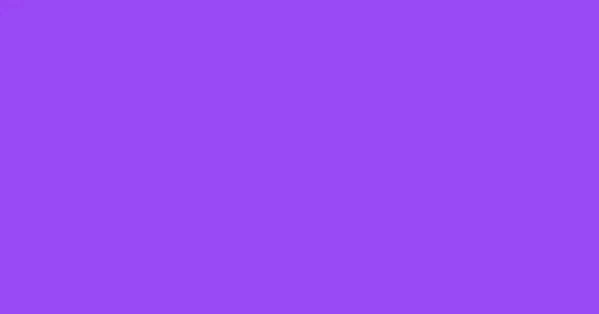 #9947f5 electric violet color image