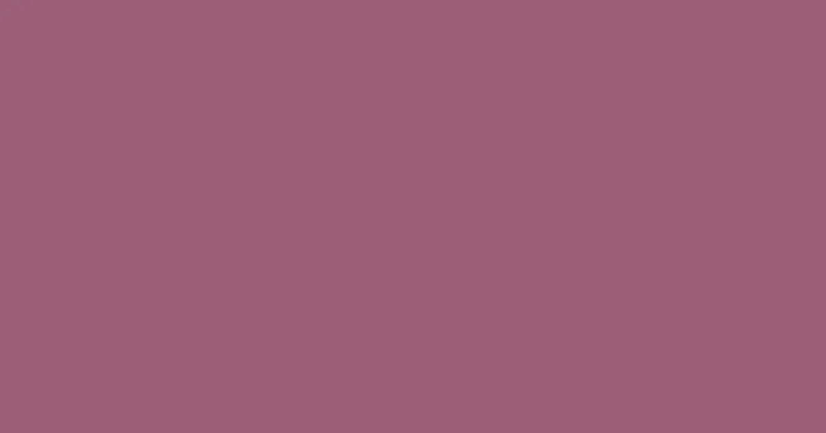 #995f76 rose dust color image