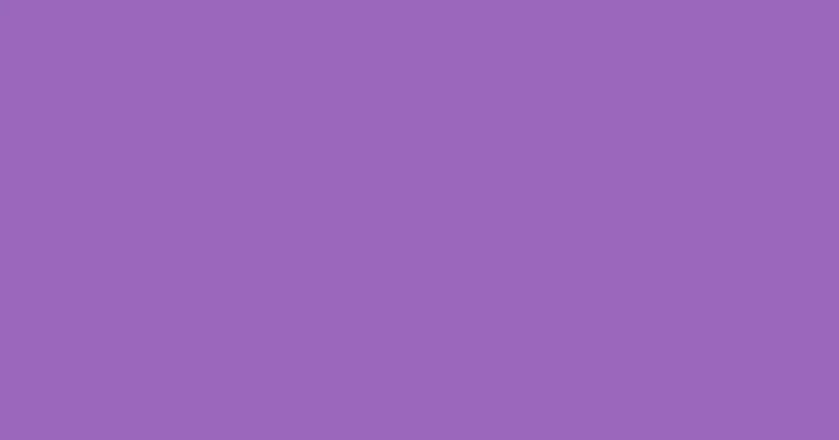 #9967bc wisteria color image