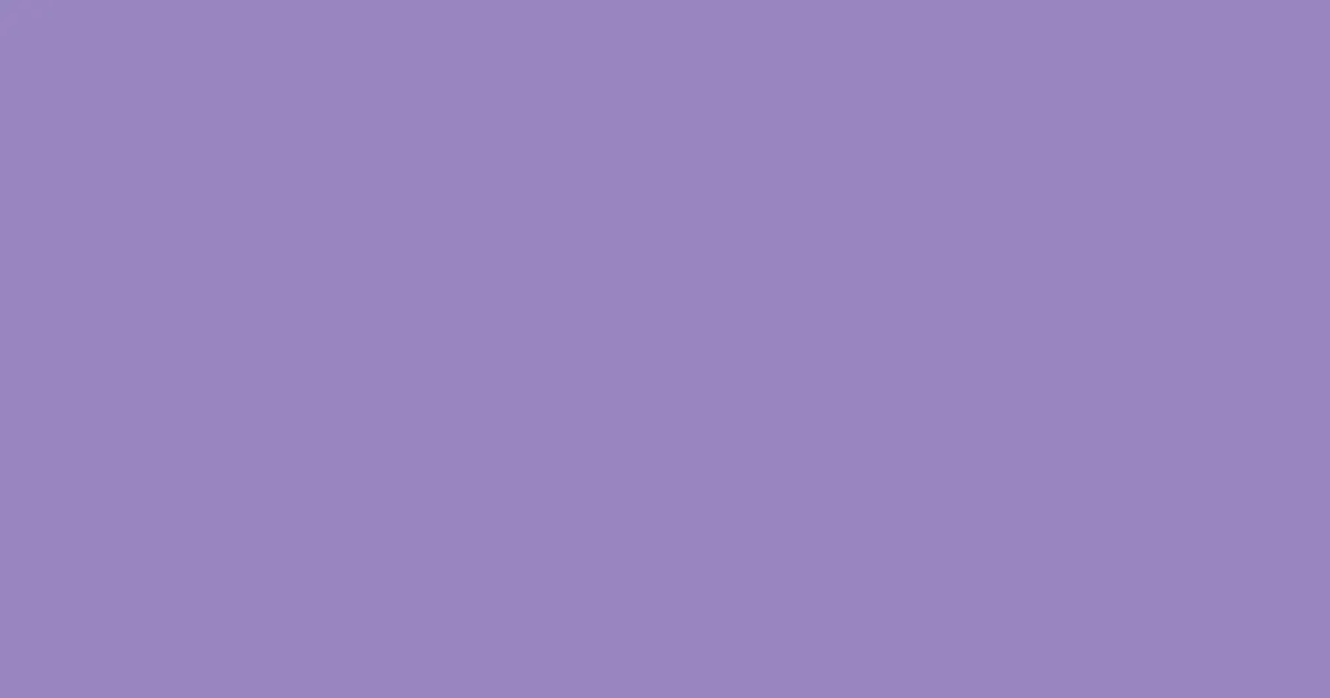 #9986c0 purple mountains majesty color image