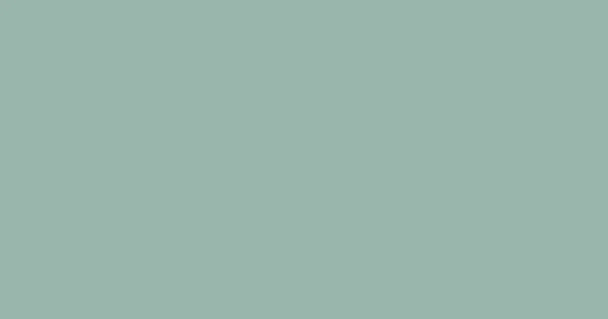 #99b6ac summer green color image