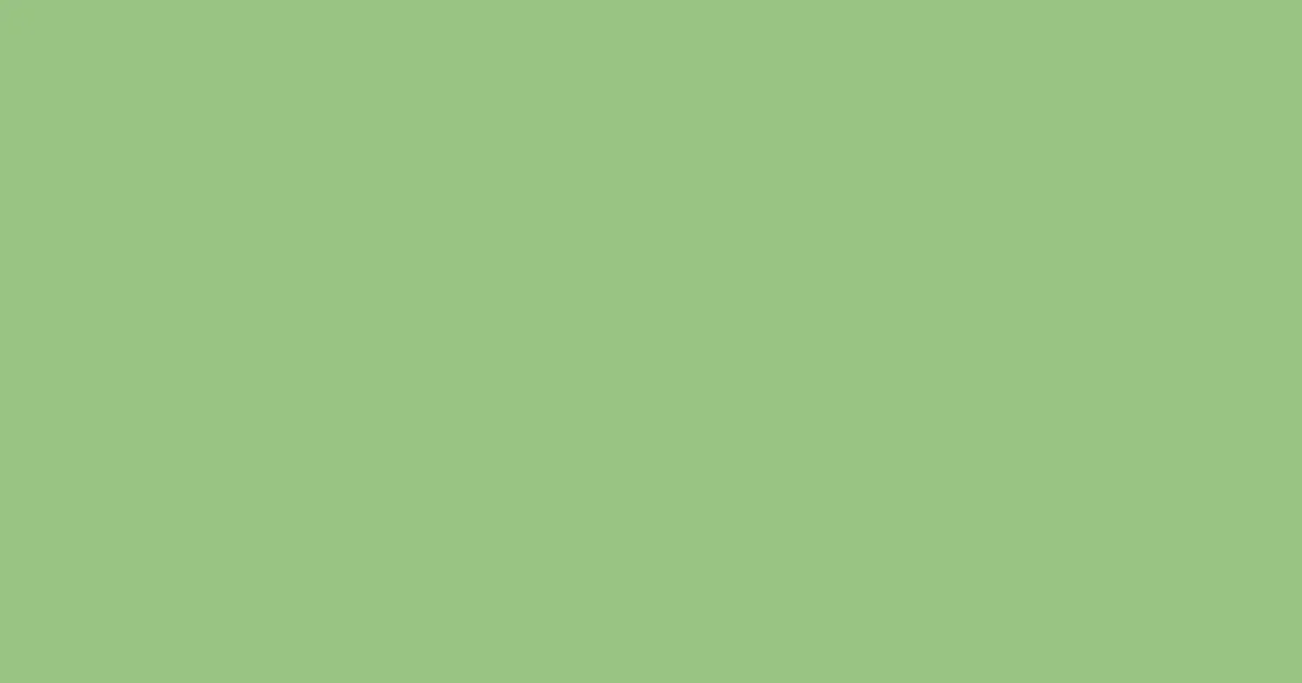 #99c383 olivine color image