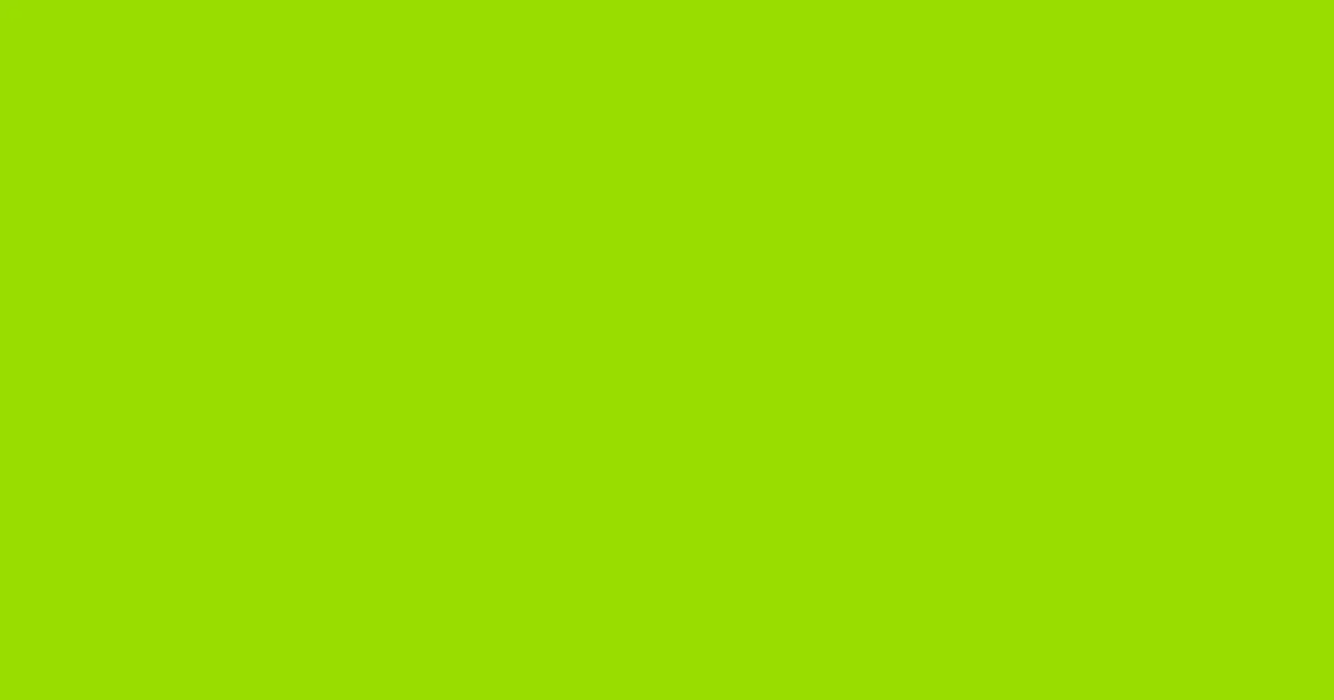 #99de00 sheen green color image