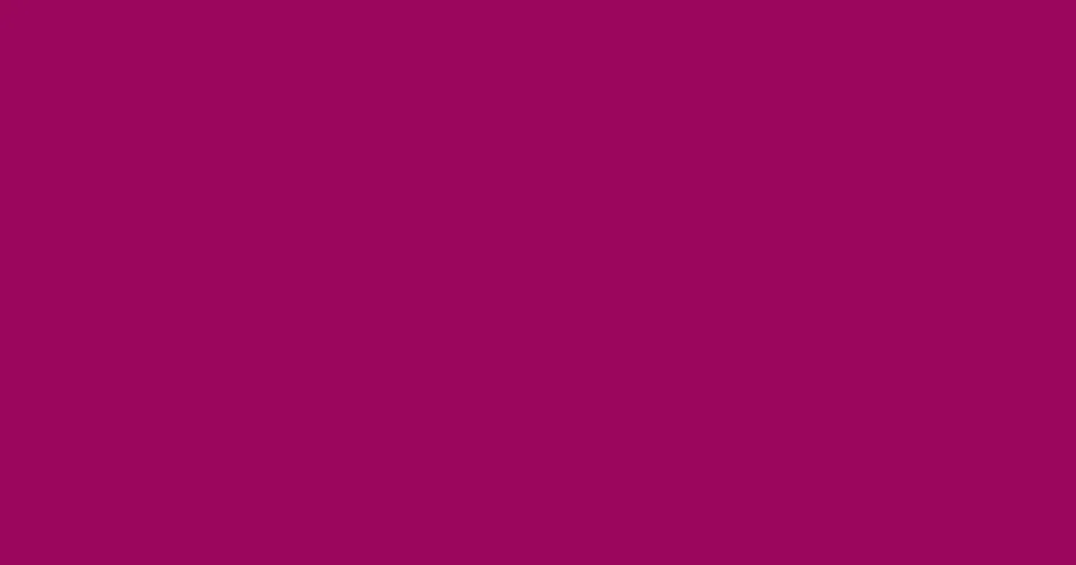 #9a065c cardinal pink color image