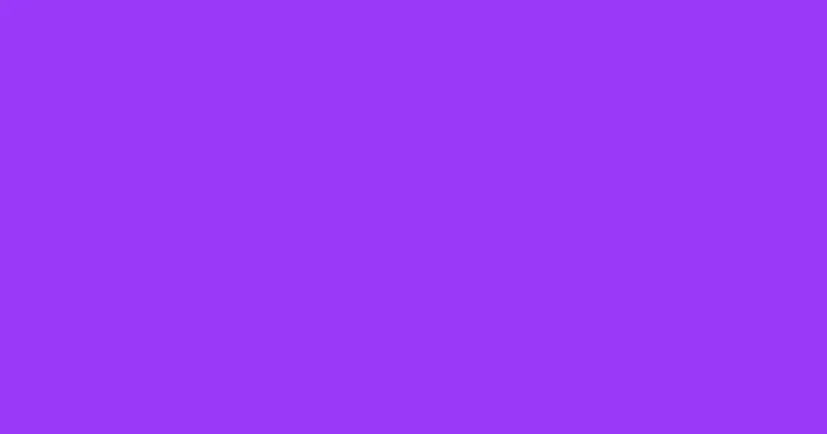 #9a39f9 electric violet color image