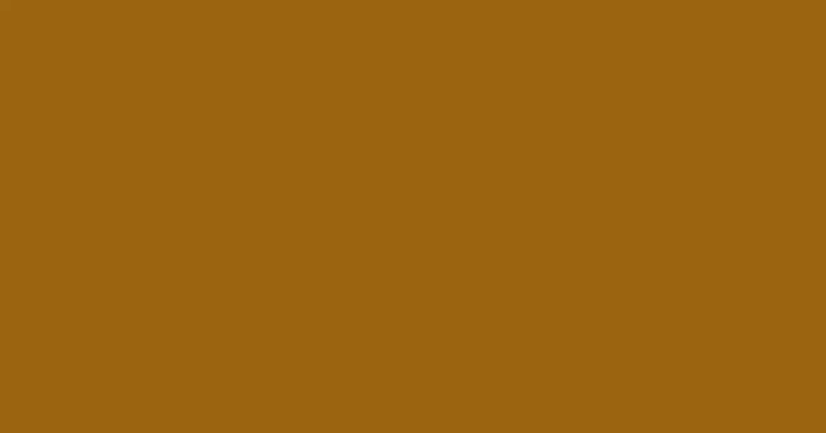 #9a6410 buttered rum color image
