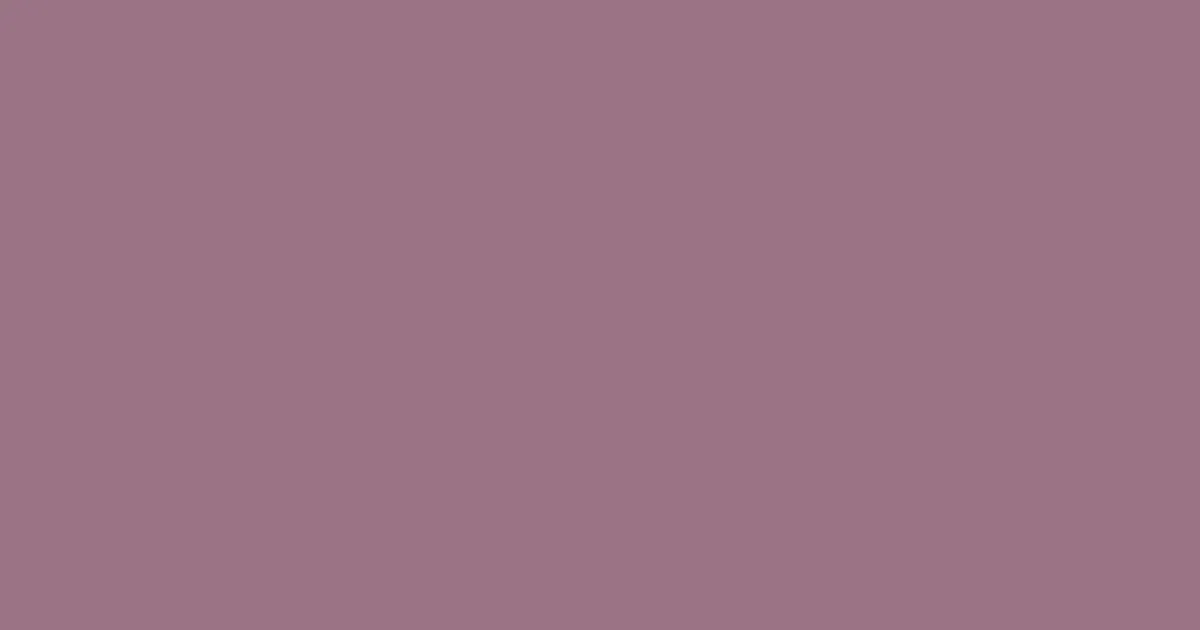 #9a7384 mountbatten pink color image