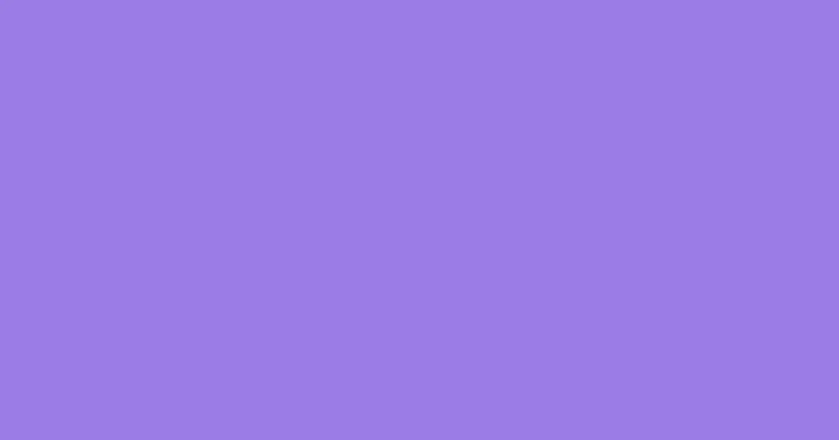 #9a7de6 medium purple color image