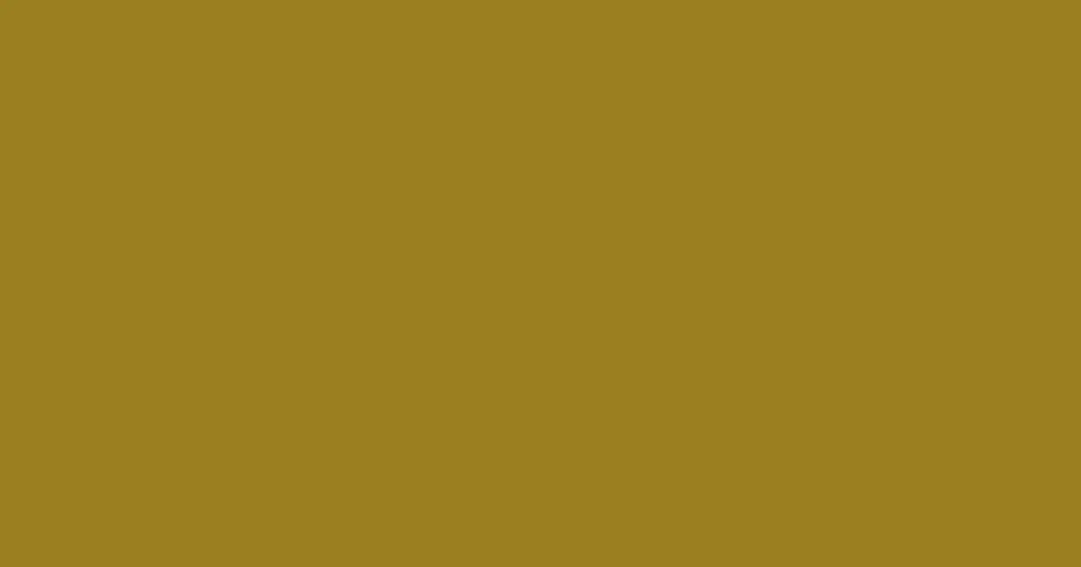 #9a8020 reef gold color image