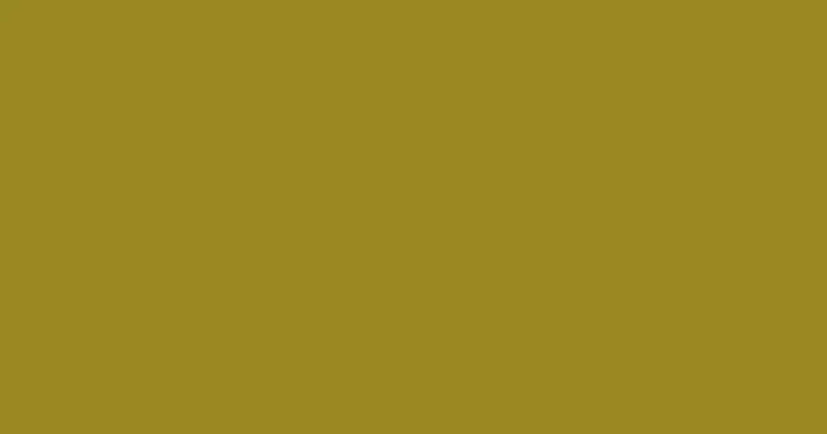 #9a8822 reef gold color image