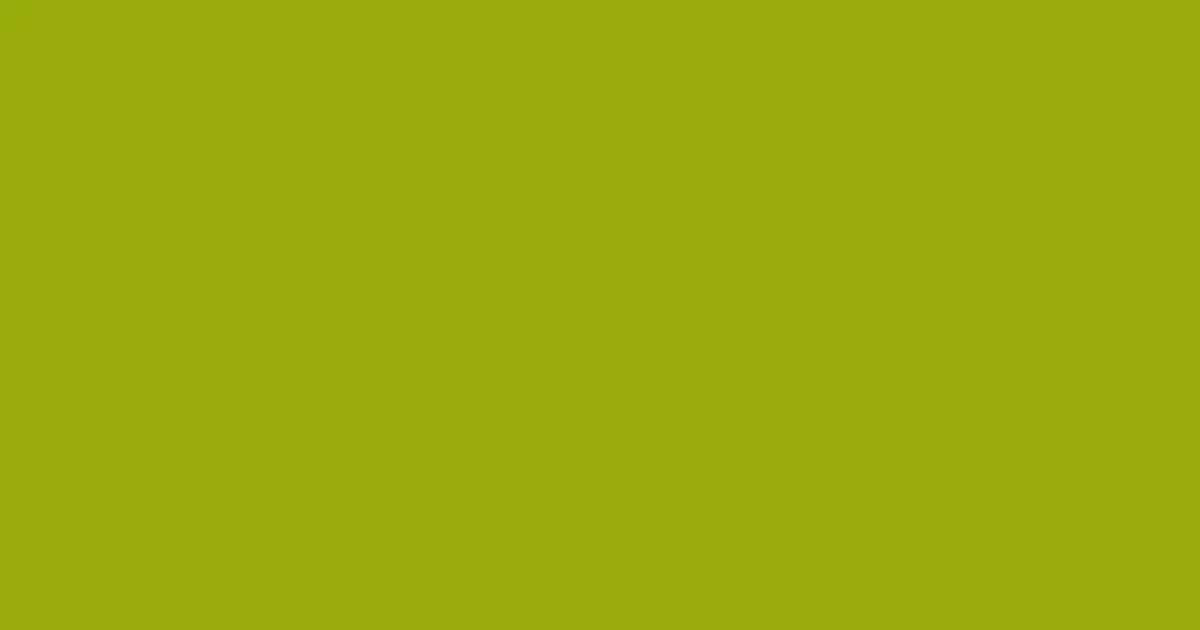 #9aad0d pistachio color image