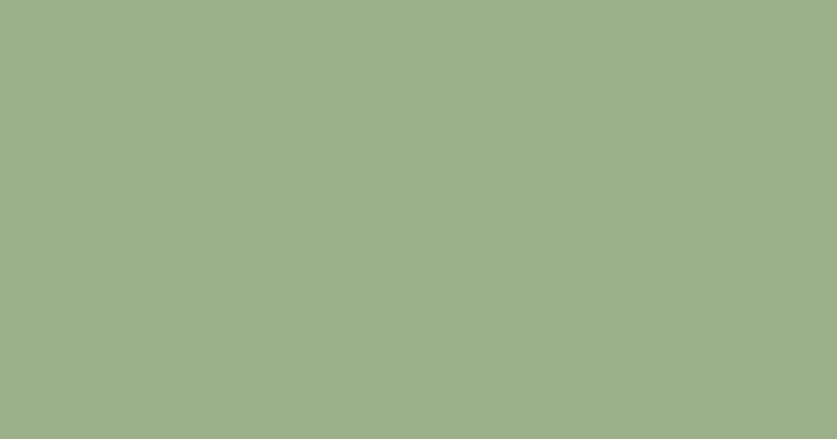 #9aaf88 locust color image