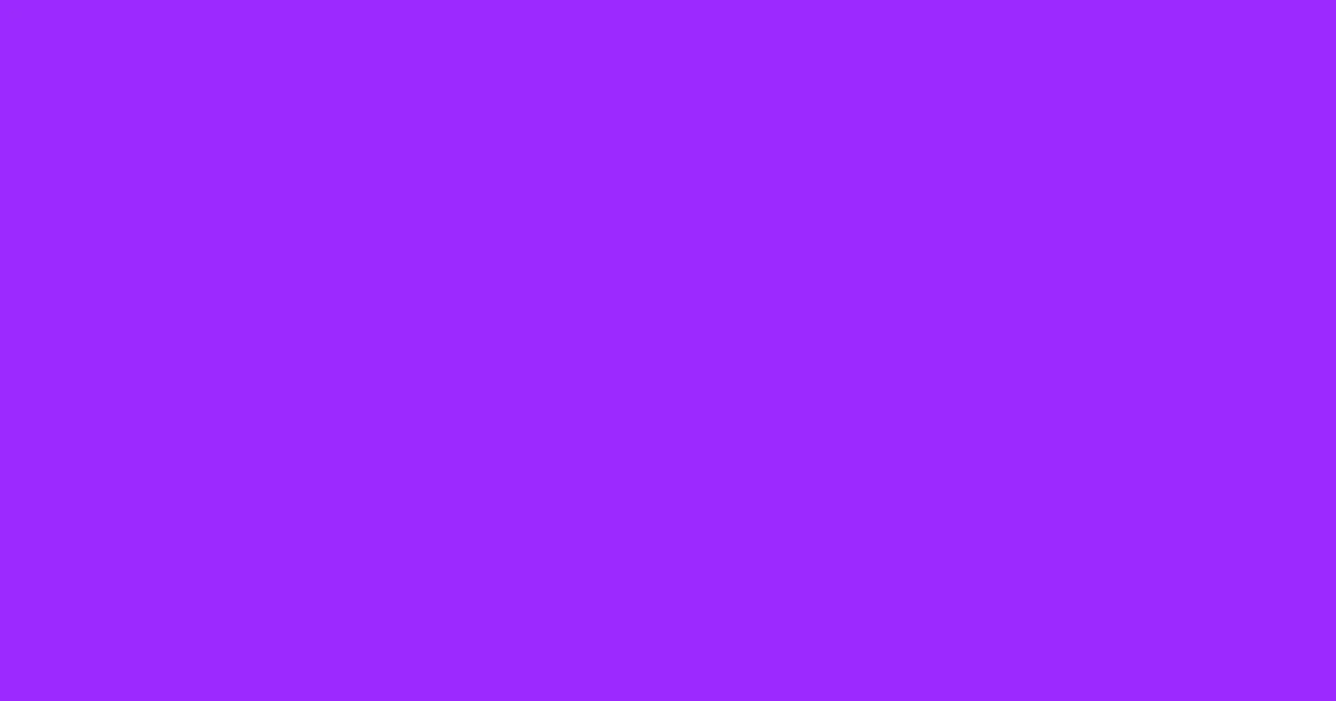 #9b2aff electric violet color image