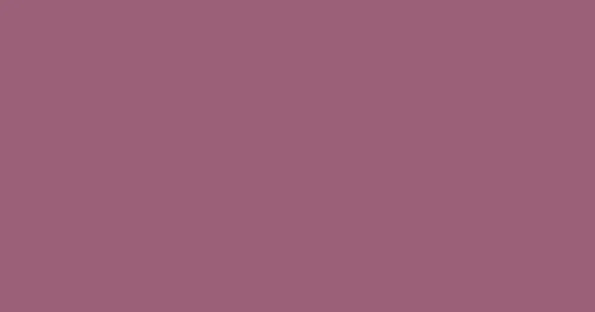 #9b6078 rose dust color image