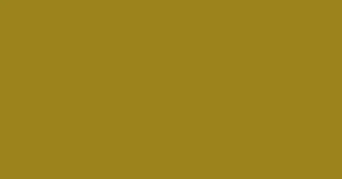 #9b831d reef gold color image