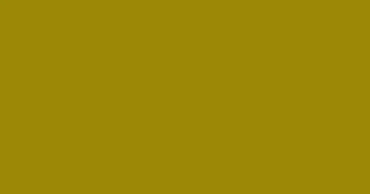 #9b8706 hot toddy color image