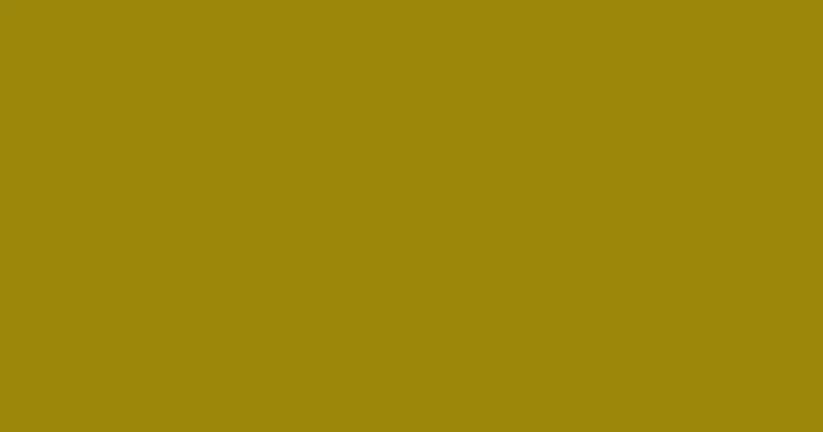#9b870a buttered rum color image