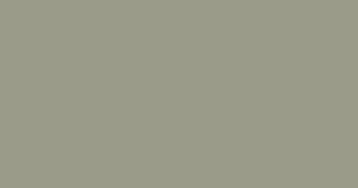 9b9b89 - Lemon Grass Color Informations