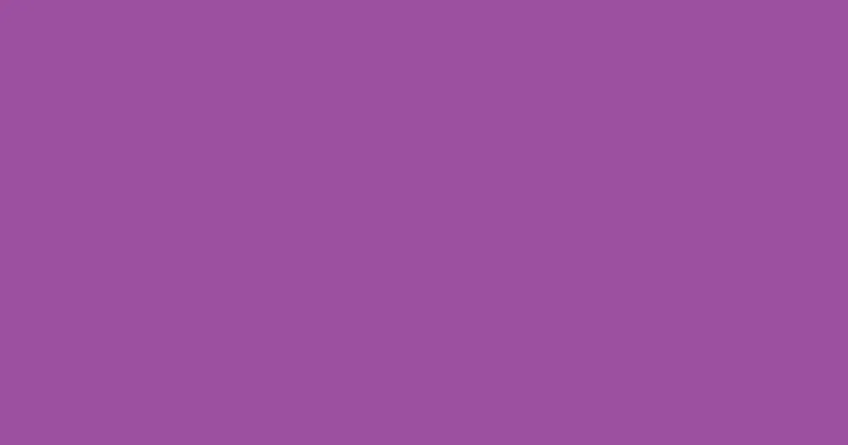 #9c4fa0 vivid violet color image
