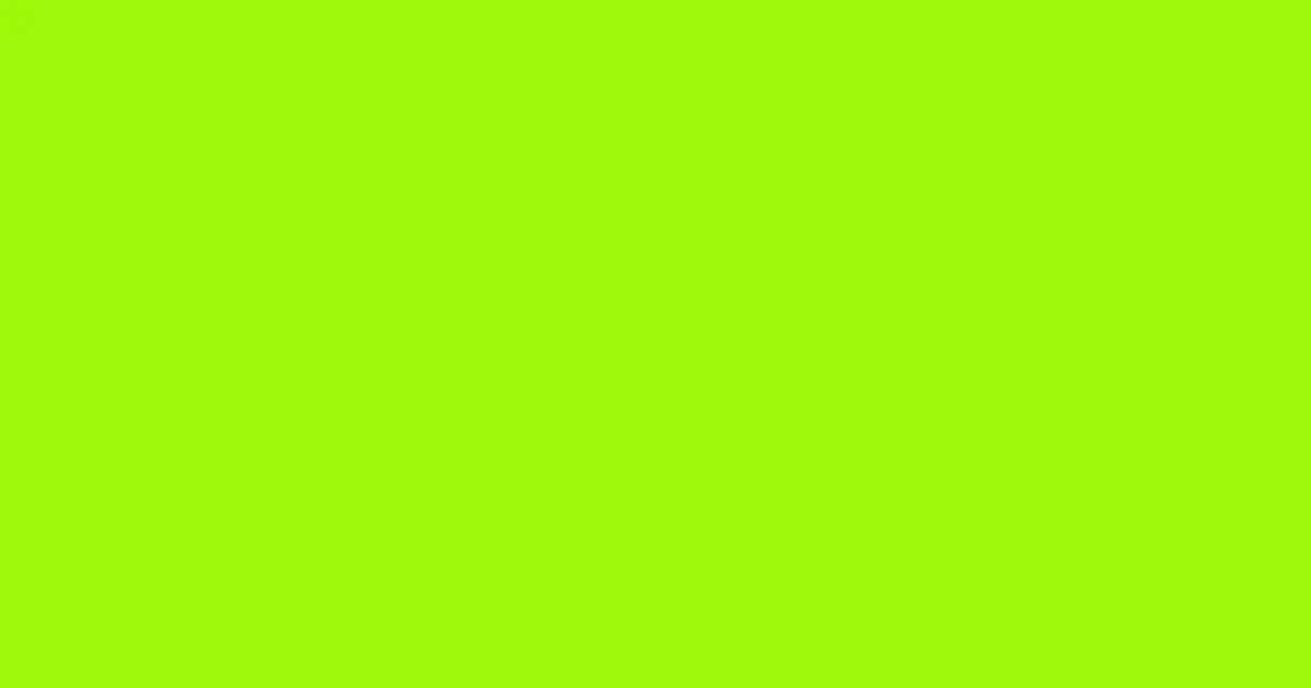 #9cf709 lime color image