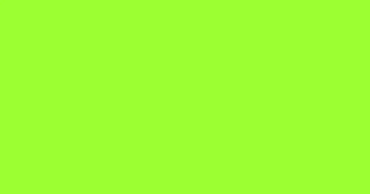 #9cff31 green yellow color image