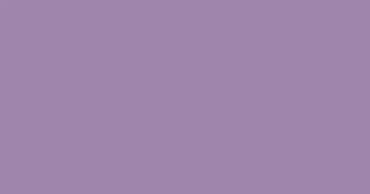 #9d86aa glossy grape color image