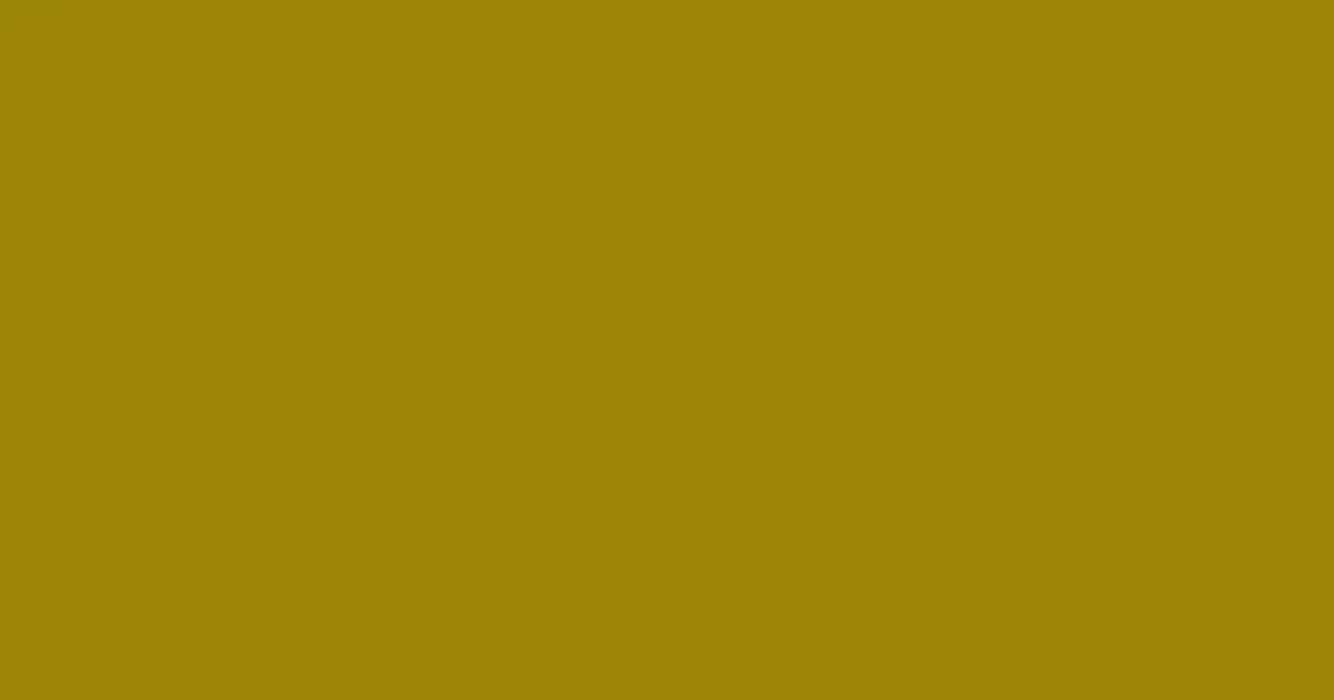 #9d8704 hot toddy color image