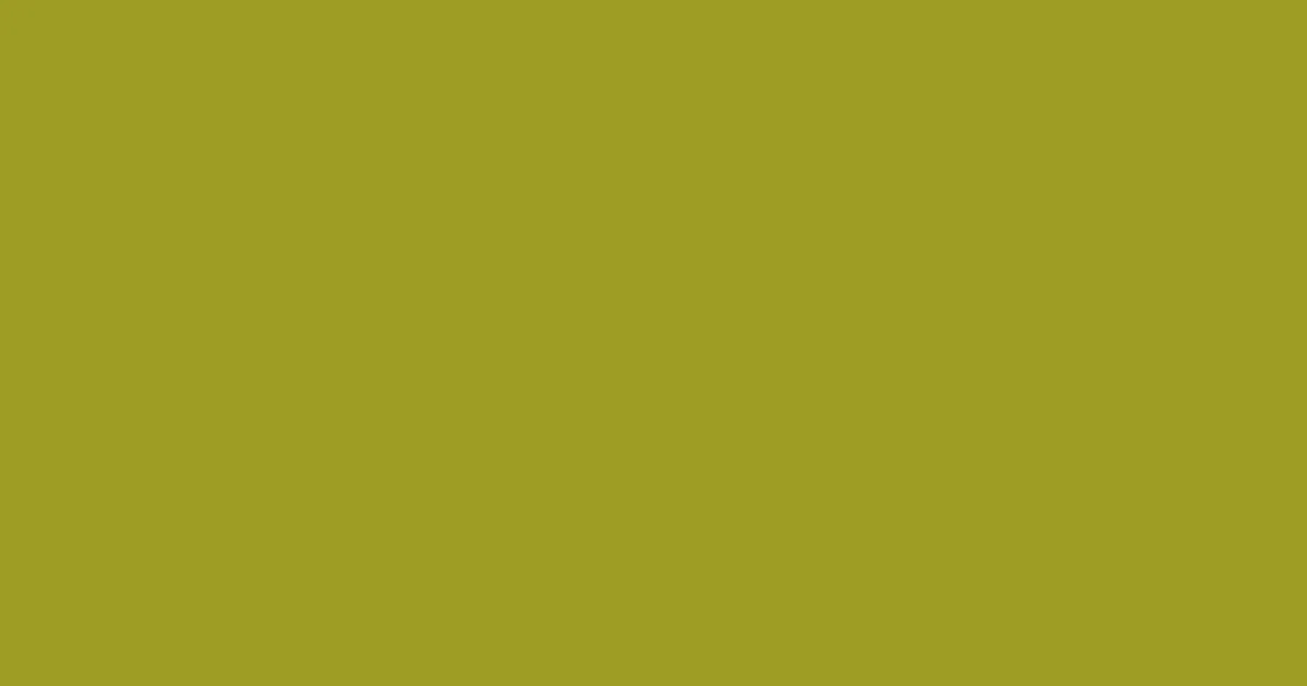 #9d9c24 lemon ginger color image