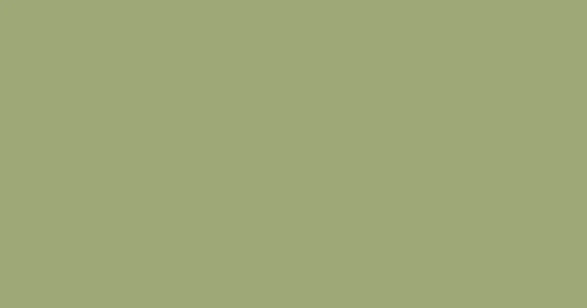 #9da878 green smoke color image