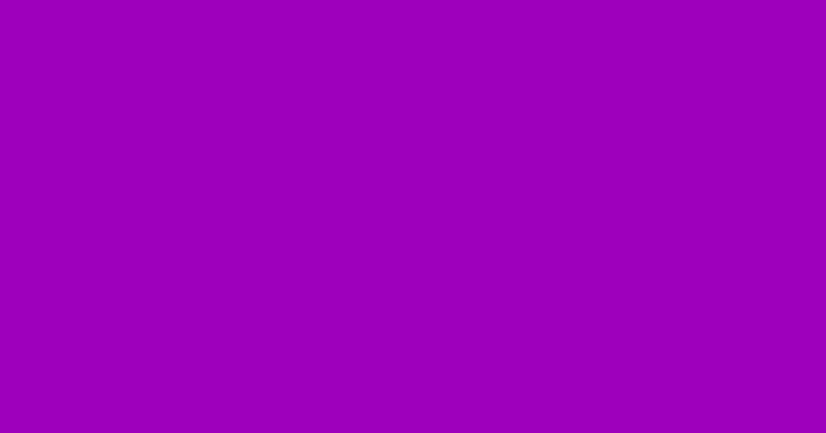 #9e00bd purple color image