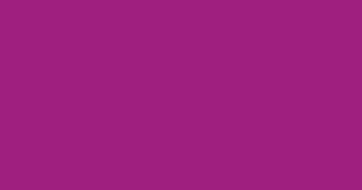 #9e1f7e violet eggplant color image