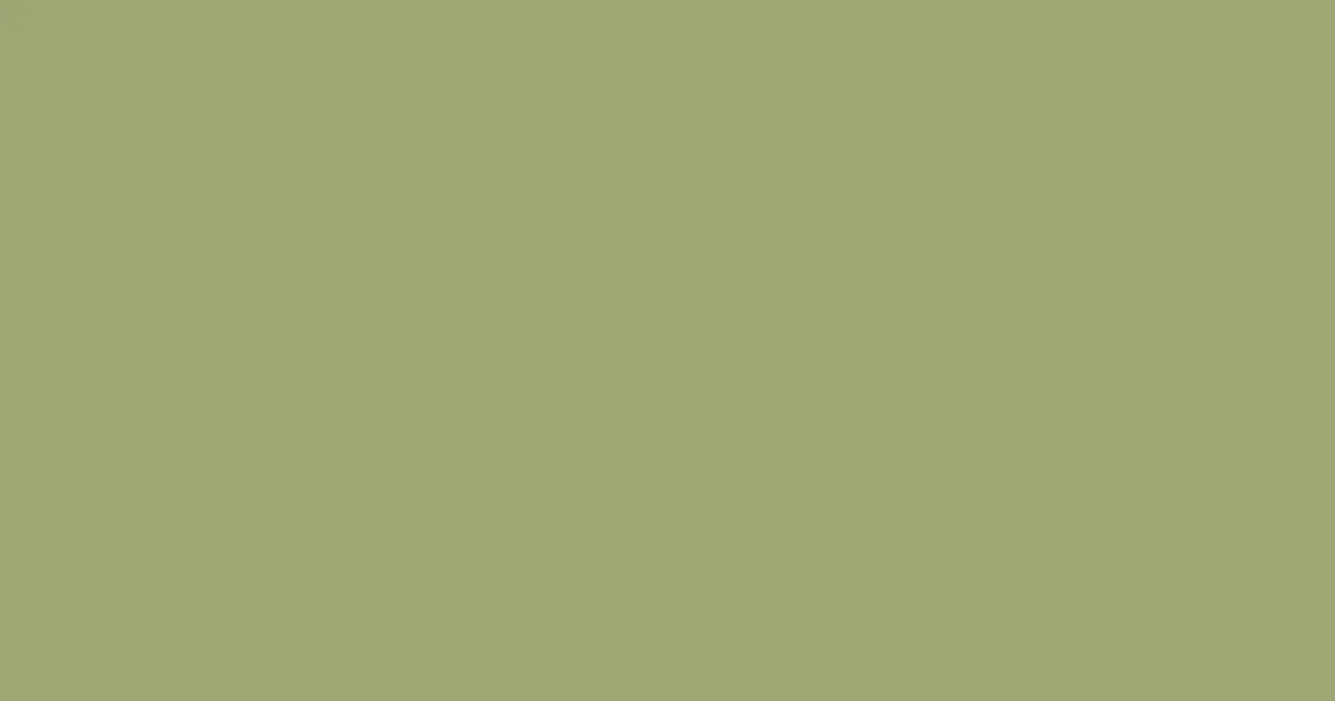 #9ea473 green smoke color image