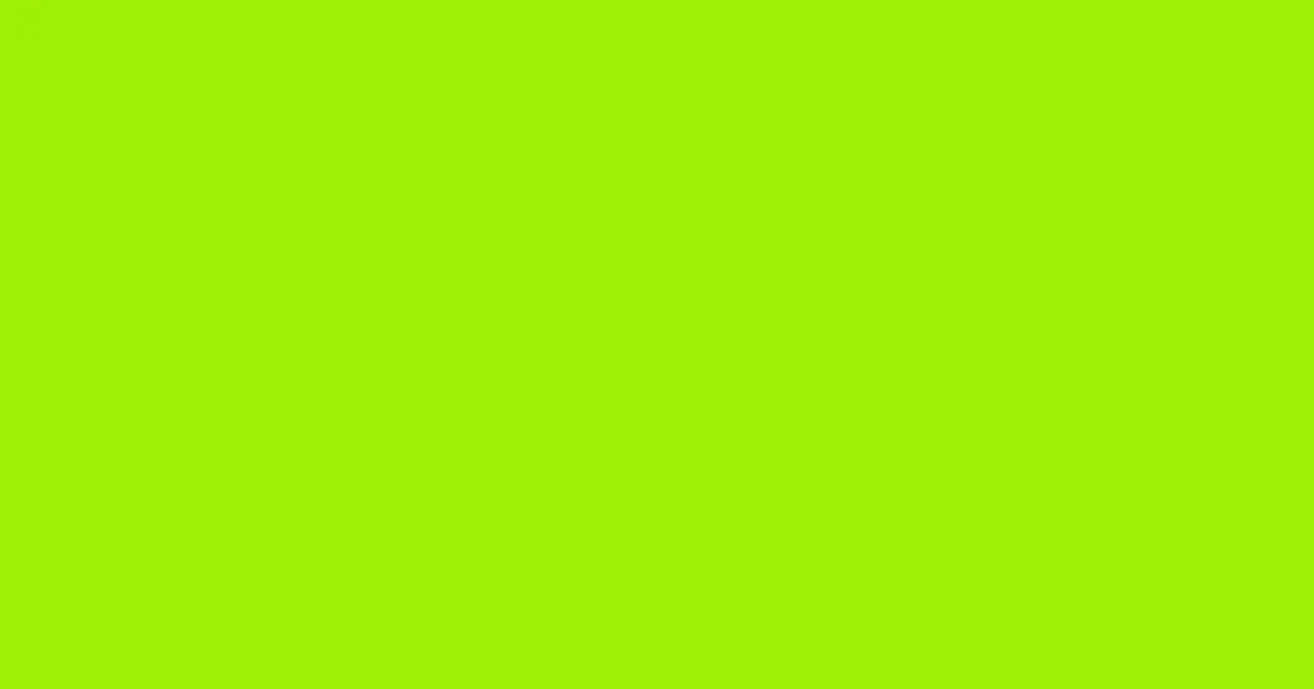 #9ef005 lime color image